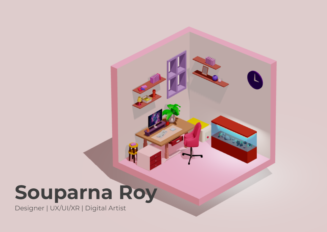 3d room portfolio